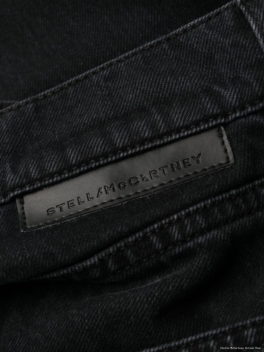 Affordable chain-embellished jeans Women slim-leg McCartney Stella Falabella 0818